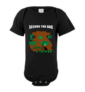 Secure The Bag Infant Jersey Bodysuit - JTApparel