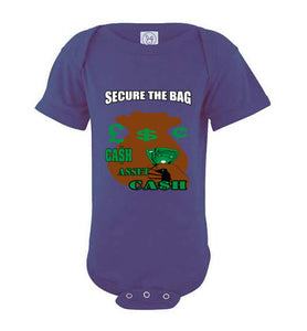 Secure The Bag Infant Jersey Bodysuit - JTApparel