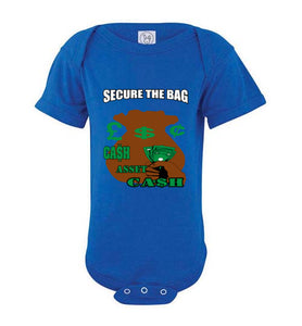 Secure The Bag Infant Jersey Bodysuit - JTApparel