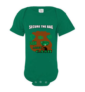 Secure The Bag Infant Jersey Bodysuit - JTApparel