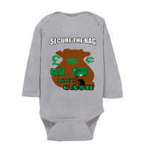 Secure The Bag Infant Long Sleeve Bodysuit - JTApparel