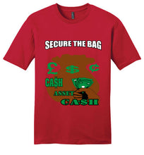 Secure The Bag Young Men Tee - JTApparel