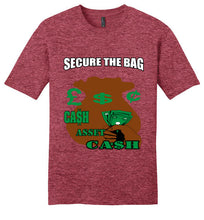Secure The Bag Young Men Tee - JTApparel