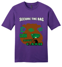Secure The Bag Young Men Tee - JTApparel