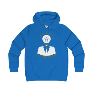 Why Not Retire Girlie College Hoodie - JTApparel