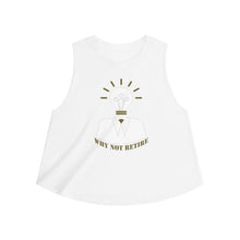 Why Not Retire Women's Crop Top - JTApparel