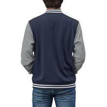 Why Not Retire Men's Varsity Jacket - JTApparel
