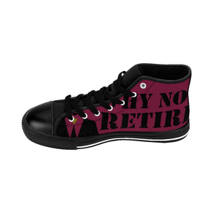 Why Not Retire All Over Print Women's High-top Sneakers