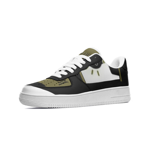 Why Not Retire Low Top Leather Sneakers