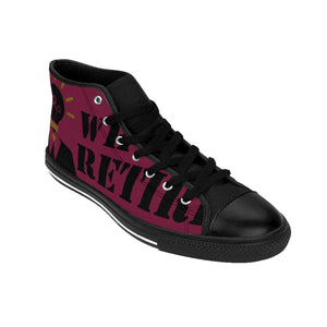 Why Not Retire All Over Print Women's High-top Sneakers