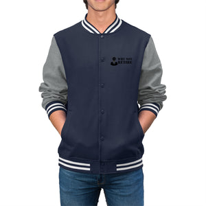 Why Not Retire Men's Varsity Jacket - JTApparel