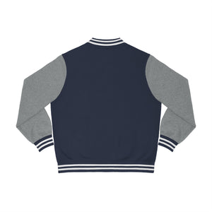 Why Not Retire Men's Varsity Jacket - JTApparel