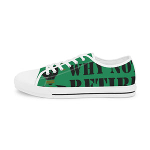 Why Not Retire Men's Low Top Sneakers
