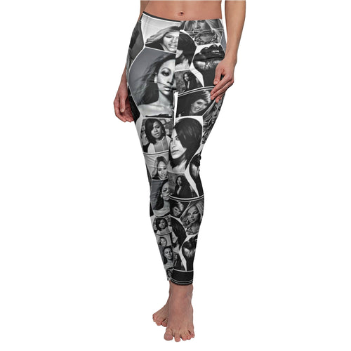 Black Beauty Women's Cut & Sew Casual Leggings