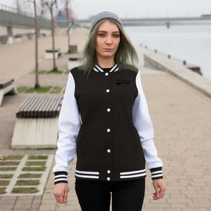 Why Not Retire Women's Varsity Jacket - JTApparel