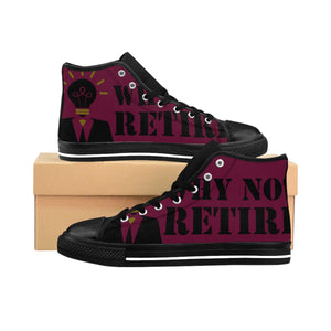 Why Not Retire All Over Print Men's High-top Sneakers