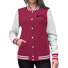 Why Not Retire Women's Varsity Jacket - JTApparel