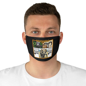 The Game Have Many Different Faces Fabric Face Mask
