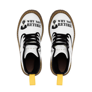 Why Not Retire Men's Martin Boots - JTApparel