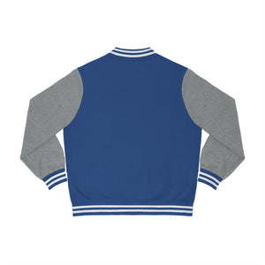 Why Not Retire Men's Varsity Jacket - JTApparel
