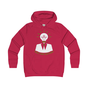 Why Not Retire Girlie College Hoodie - JTApparel