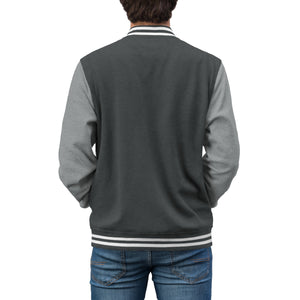 Why Not Retire Men's Varsity Jacket - JTApparel