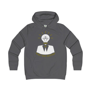 Why Not Retire Girlie College Hoodie - JTApparel