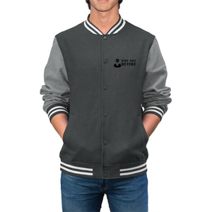 Why Not Retire Men's Varsity Jacket - JTApparel