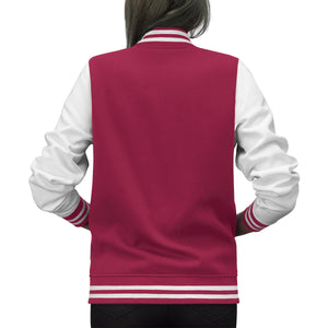 Why Not Retire Women's Varsity Jacket - JTApparel