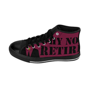 Why Not Retire All Over Print Women's High-top Sneakers