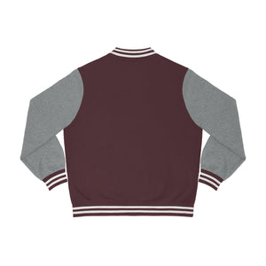 Why Not Retire Men's Varsity Jacket - JTApparel