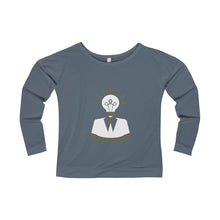 Women's Why Not Retire Terry Long Sleeve Scoopneck T-Shirt - JTApparel