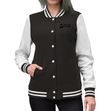 Why Not Retire Women's Varsity Jacket - JTApparel
