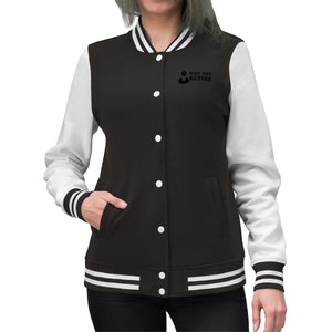 Why Not Retire Women's Varsity Jacket - JTApparel