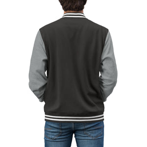 Why Not Retire Men's Varsity Jacket - JTApparel