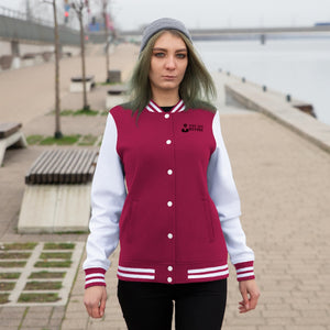 Why Not Retire Women's Varsity Jacket - JTApparel