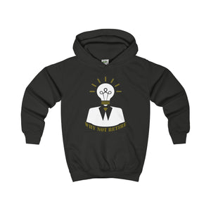 Why Not Retire Girl's Hoodie - JTApparel