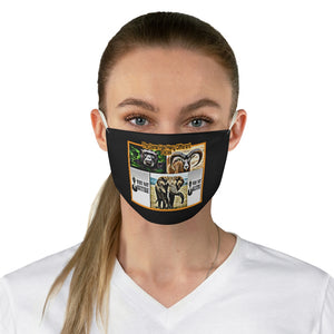 The Game Have Many Different Faces Fabric Face Mask