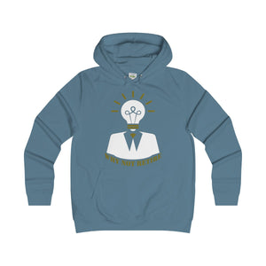 Why Not Retire Girlie College Hoodie - JTApparel