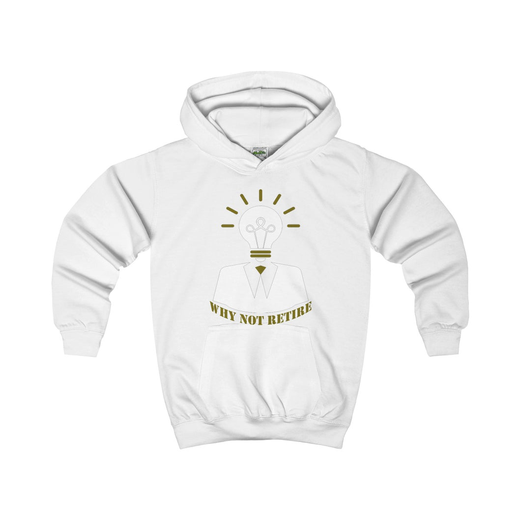 Why Not Retire Girl's Hoodie - JTApparel