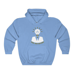 Why Not Retire Unisex Heavy Blend Hooded Sweatshirt - JTApparel