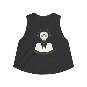 Why Not Retire Women's Crop Top - JTApparel