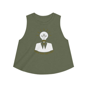 Why Not Retire Women's Crop Top - JTApparel