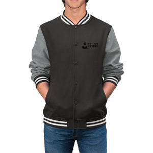 Why Not Retire Men's Varsity Jacket - JTApparel