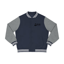 Why Not Retire Men's Varsity Jacket - JTApparel