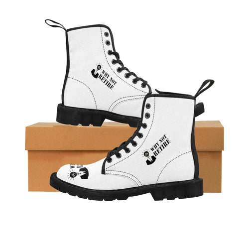 Why Not Retire Women's Martin Boots - JTApparel