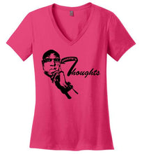 Joseph's Thoughts Signature Logo District Made Ladies V Neck Tee]Jtapparel.com - JTApparel