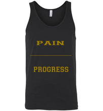 Pain Equal Progress Men's Canvas Tank Top]Jtapparel.com - JTApparel