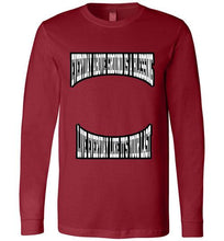 Everyday Above Ground Is A Blessing Canvas Long Sleeve T-Shirt]Jtapparel.com - JTApparel