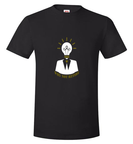 Why Not Retire Short Sleeve Hanes Nano-T Tee - JTApparel